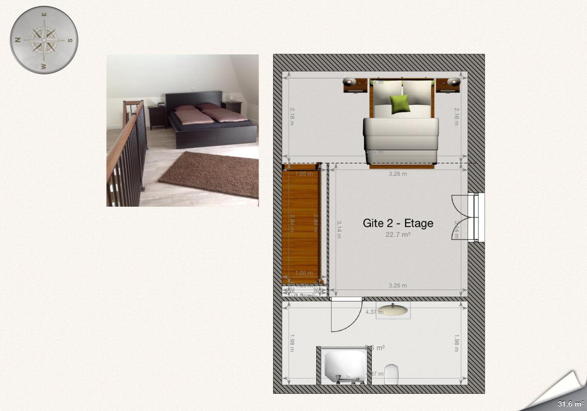 B&B Au Moulin 1771 Monein Δωμάτιο φωτογραφία